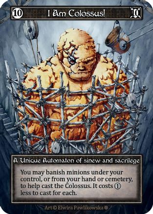 I Am Colossus! (Foil) [Gothic]