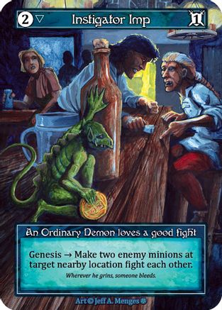 Instigator Imp (Foil) [Gothic]