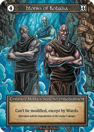 Monks of Kobalsa (Foil) [Gothic]