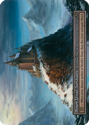 Mount Ussar Sanctuary (Foil) [Gothic]