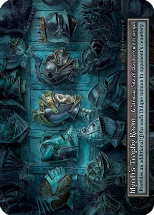 Myrrh's Trophy Room (Foil) [Gothic]