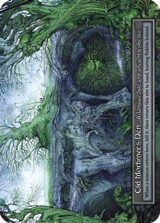 Old Mortimer's Den (Foil) [Gothic]