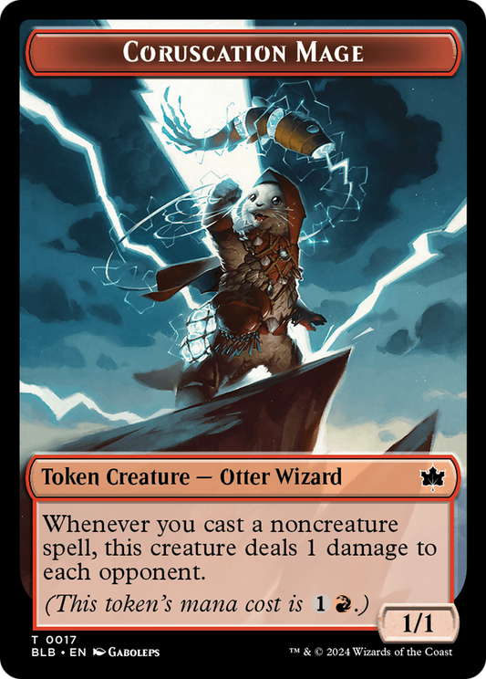 Coruscation Mage Token (BLB-017)