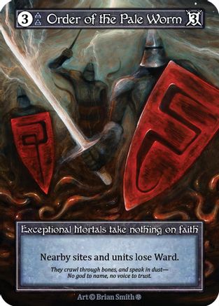 Order of the Pale Worm (Foil) [Gothic]