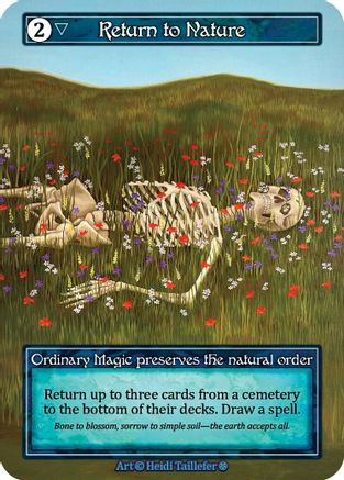 Return to Nature (Foil) [Gothic]