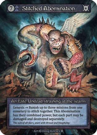 Stitched Abomination [Gothic]
