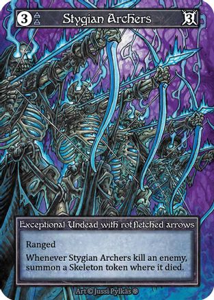 Stygian Archers (Foil) [Gothic]