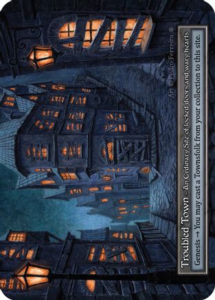 Troubled Town (Foil) [Gothic]