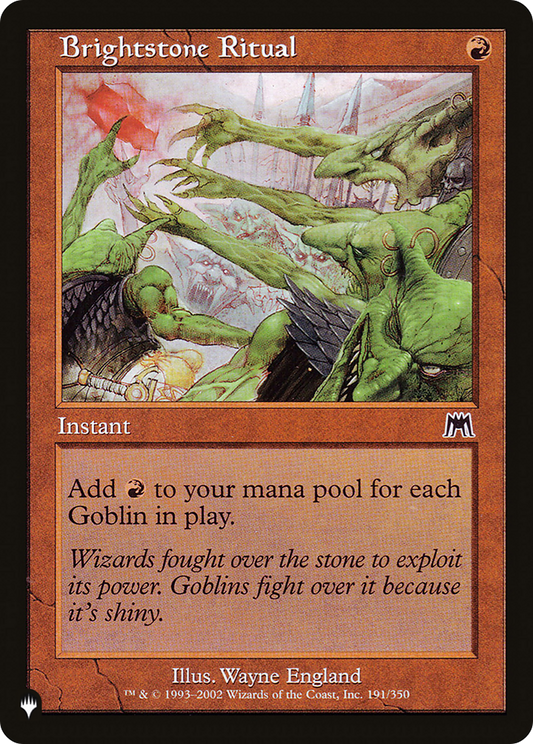 Brightstone Ritual (LIST-ONS-191)