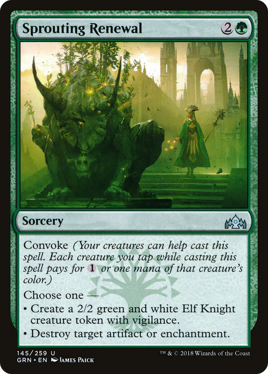Sprouting Renewal (GRN-145) (Foil)