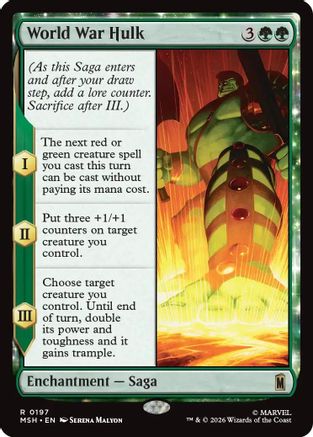 World War Hulk (MSH-197) (Foil)
