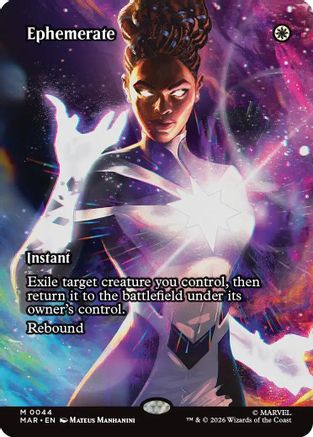 Ephemerate (Borderless) (MAR-044) (Foil)