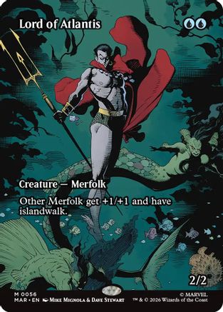 Lord of Atlantis (Borderless) (MAR-056) (Foil)