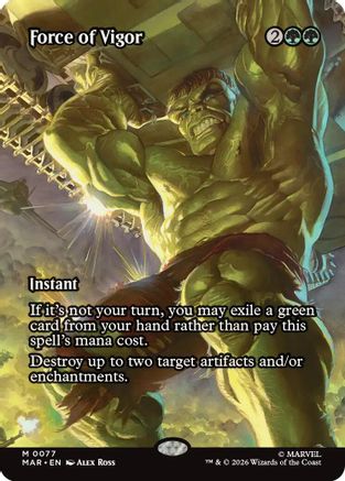 Force of Vigor (Borderless) (MAR-077)