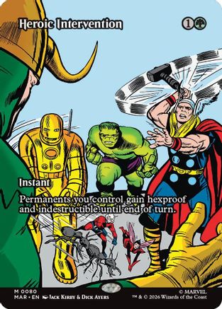 Heroic Intervention (0080) (Borderless) (MAR-080)