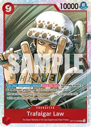 Trafalgar Law - OP14-009 (OP14-009) (Foil)