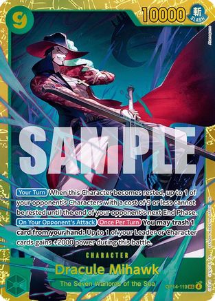 Dracule Mihawk - OP14-119 (OP14-119) (Foil)