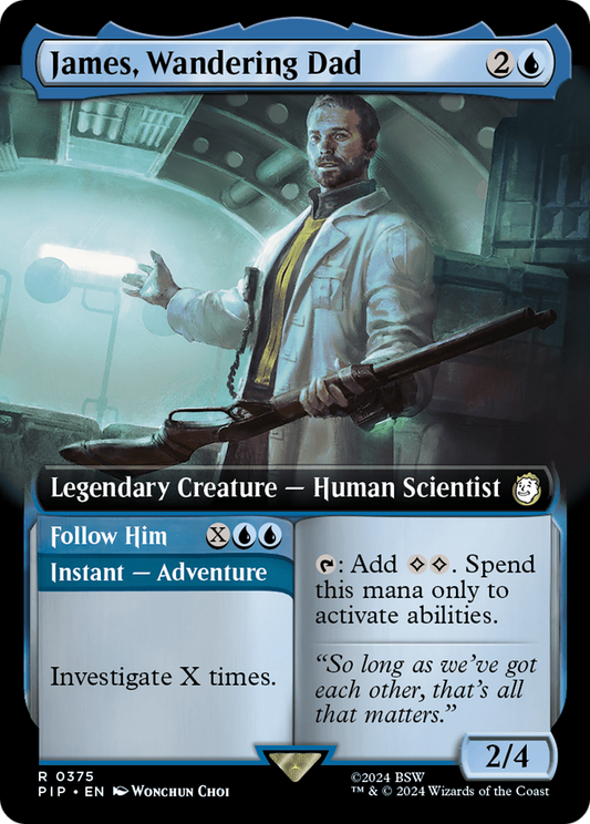 James, Wandering Dad // Follow Him (PIP-375) (Extended Art)