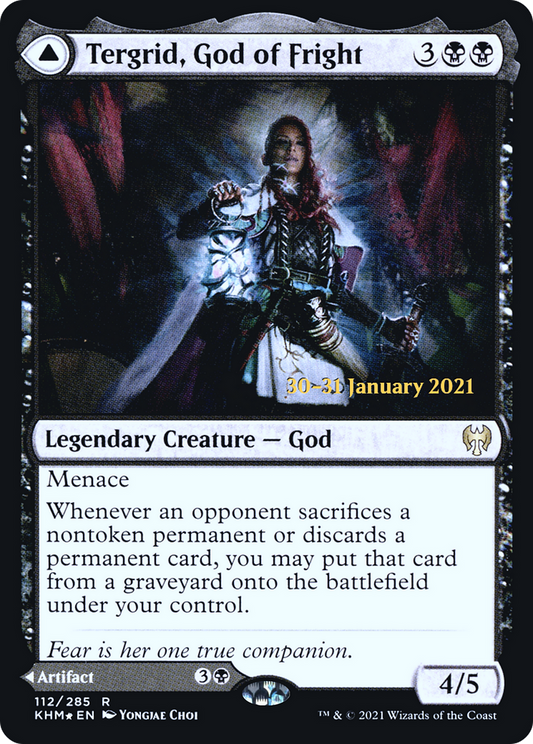 Tergrid, God of Fright // Tergrid's Lantern (PRE-112S) (Foil)