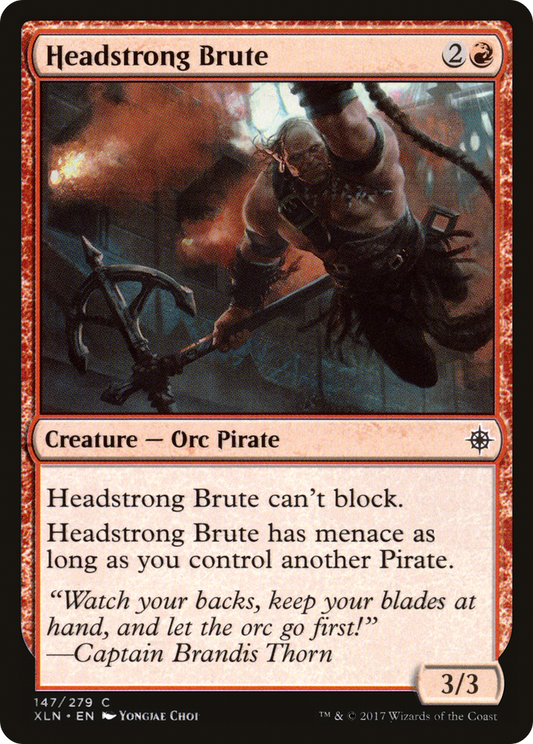 Headstrong Brute (XLN-147) (Foil)