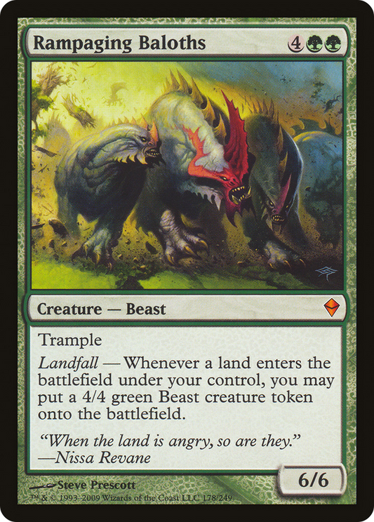Rampaging Baloths (ZEN-178) (Foil)