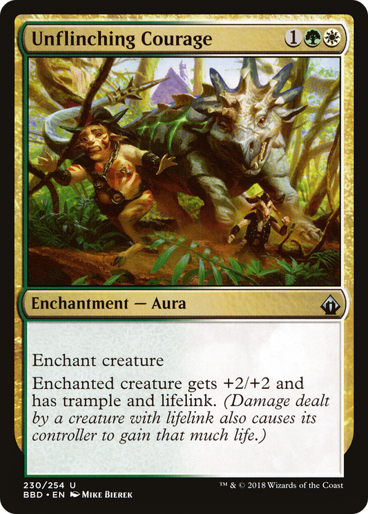 Unflinching Courage (BBD-230) (Foil)