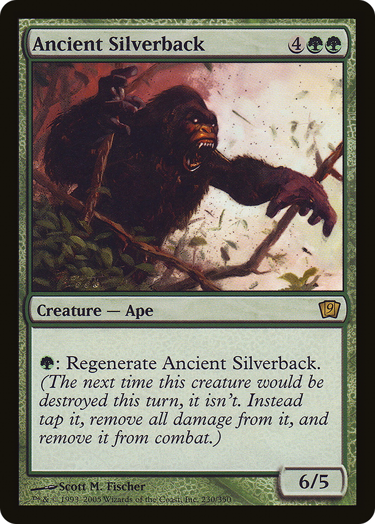 Ancient Silverback (9ED-230★) (Foil)