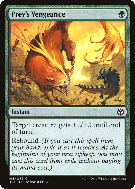 Prey's Vengeance (IMA-182) (Foil)
