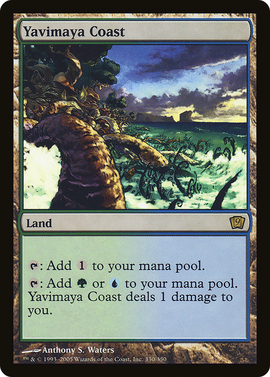 Yavimaya Coast (9ED-330★) (Foil)