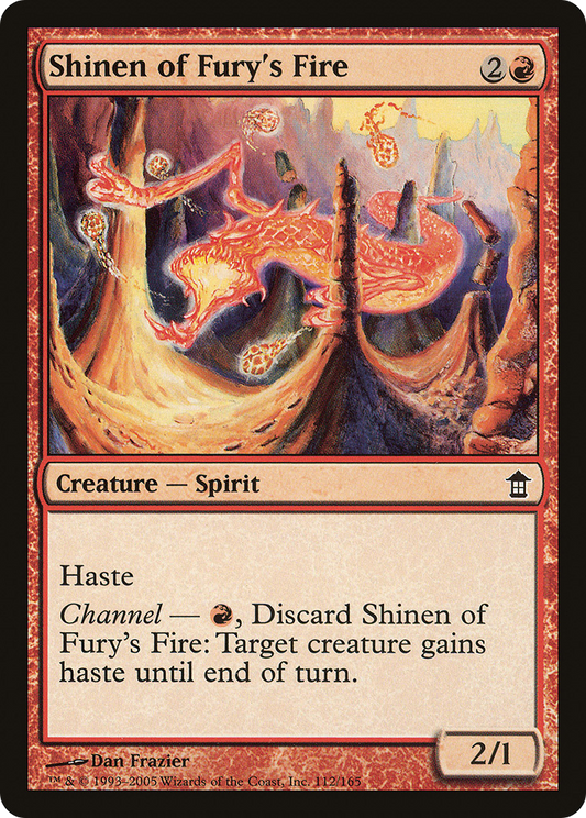 Shinen of Fury's Fire (SOK-112) (Foil)