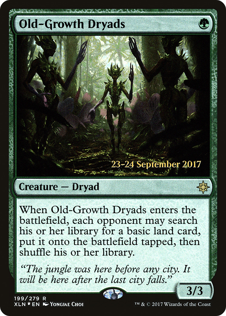 Old-Growth Dryads (PRE-199S) (Foil)