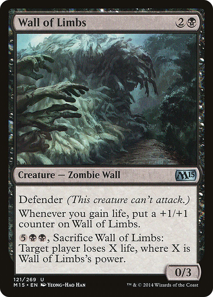 Wall of Limbs (M15-121) (Foil)
