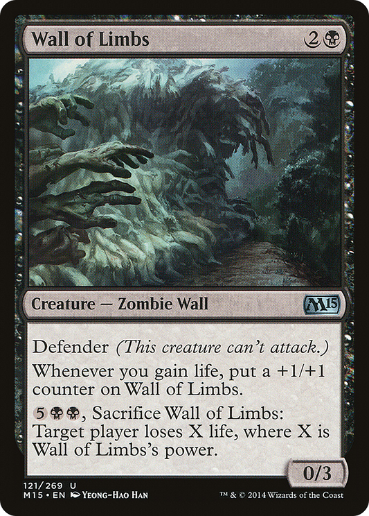 Wall of Limbs (M15-121)