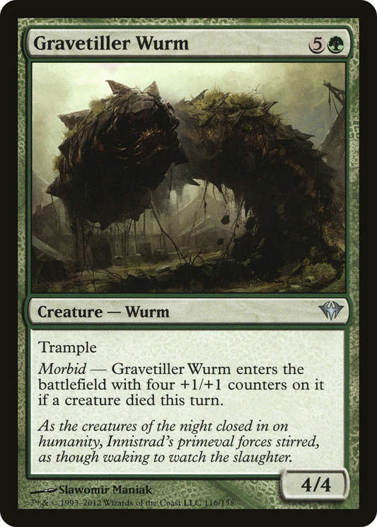 Gravetiller Wurm (DKA-116) (Foil)