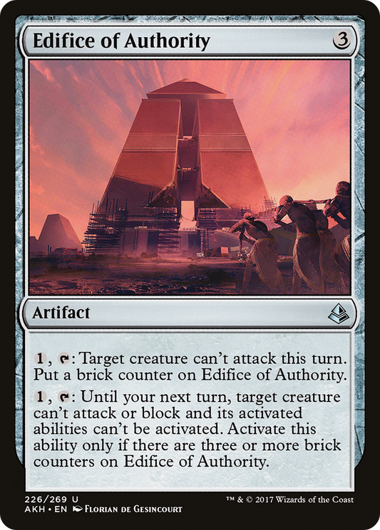 Edifice of Authority (AKH-226) (Foil)