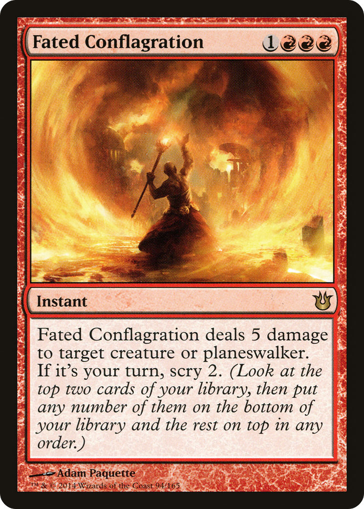 Fated Conflagration (BNG-094) (Foil)