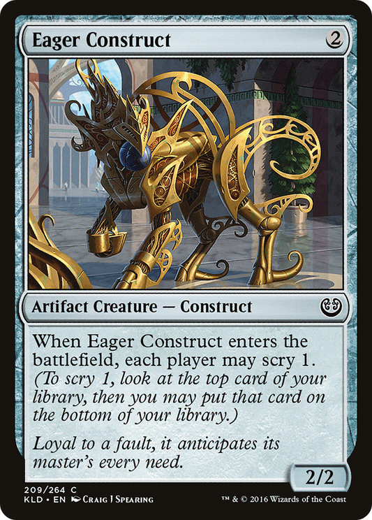 Eager Construct (KLD-209) (Foil)