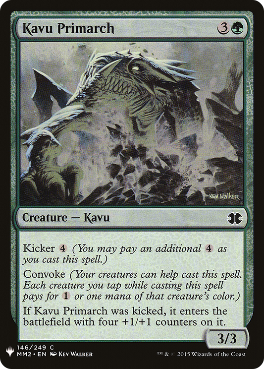 Kavu Primarch (LIST-MM2-146)