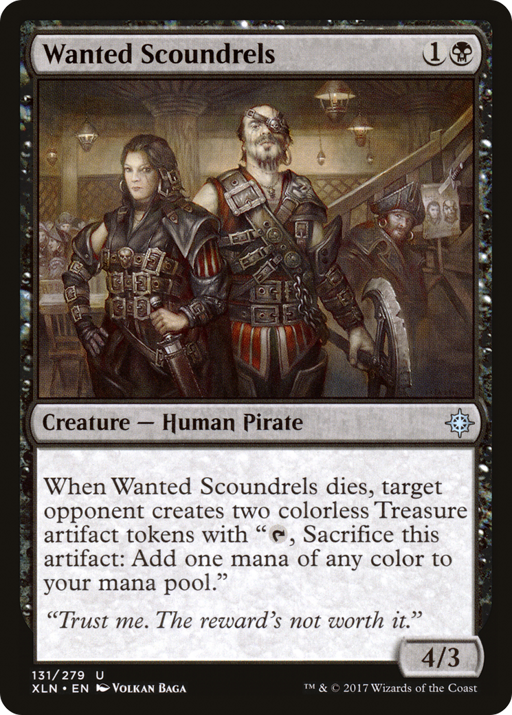 Wanted Scoundrels (XLN-131)