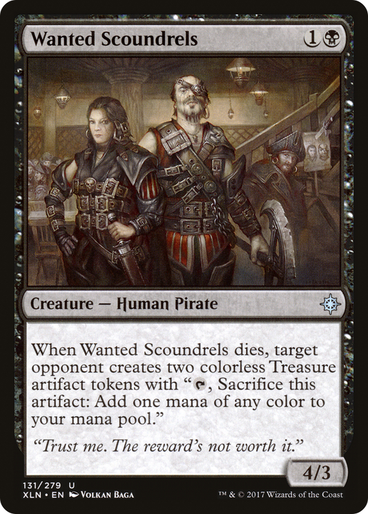 Wanted Scoundrels (XLN-131) (Foil)