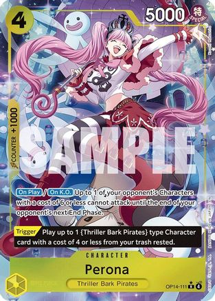 Perona - OP14-111 (Alternate Art) (OP14-111) (Foil)