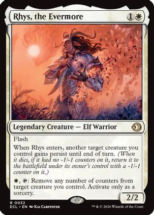 Rhys, the Evermore (ECL-032) (Foil)