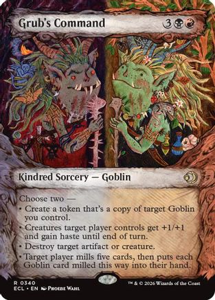 Grub's Command (Showcase) (ECL-340) (Foil)