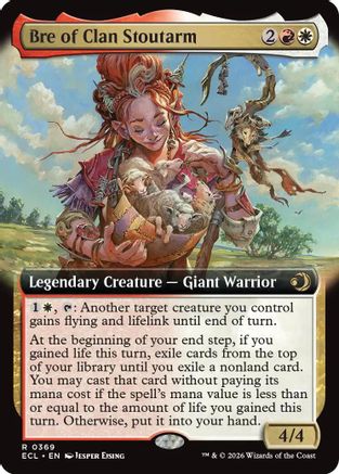 Bre of Clan Stoutarm (Extended Art) (ECL-369)