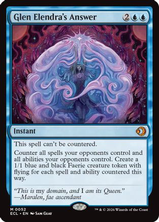 Glen Elendra's Answer (ECL-052) (Foil)