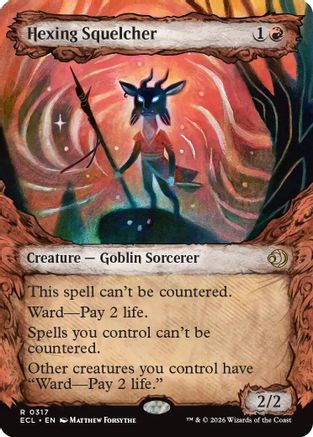 Hexing Squelcher (Showcase) (ECL-317) (Foil)