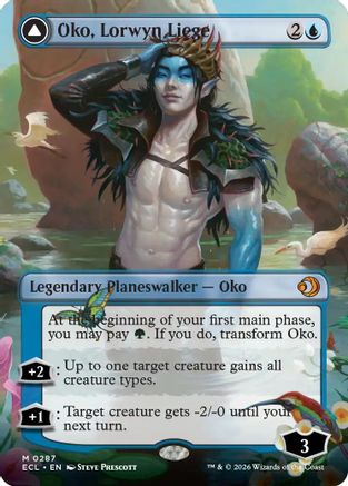 Oko, Lorwyn Liege (Borderless) (ECL-287) (Foil)