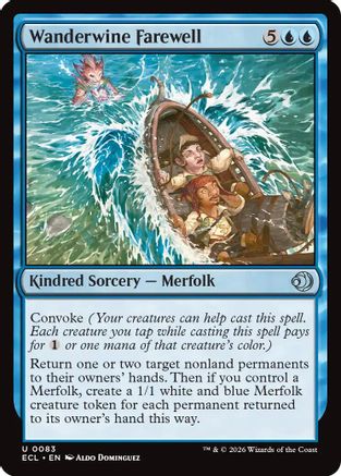 Wanderwine Farewell (ECL-083) (Foil)
