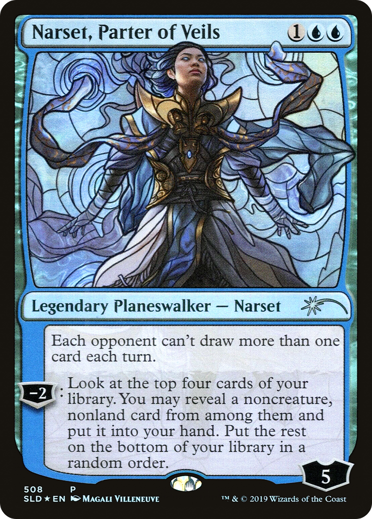 Narset, Parter of Veils (SLD-508) (Foil)