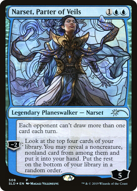 Narset, Parter of Veils (SLD-508) (Foil)